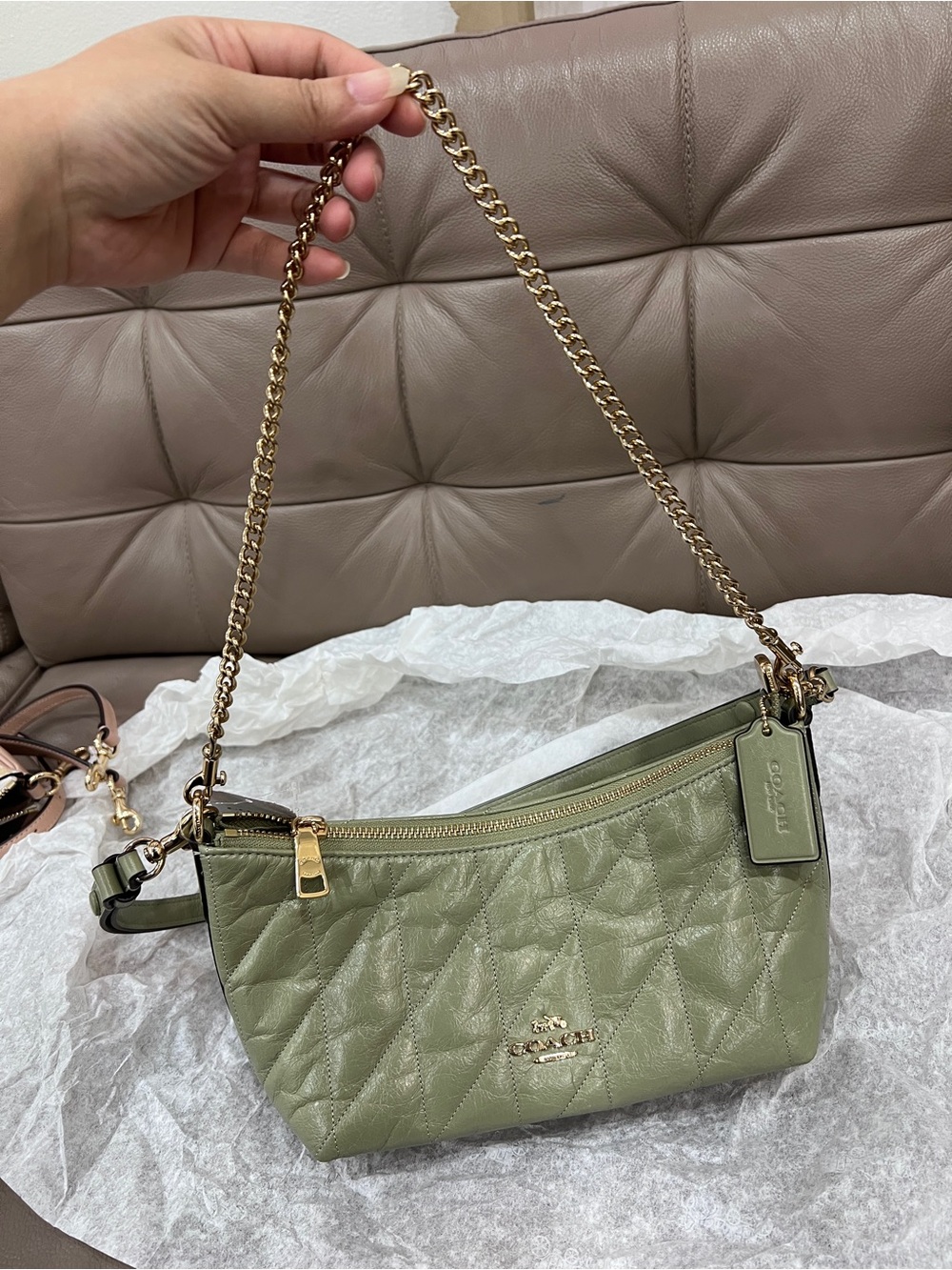 NWT Coach Caitlin Shoulder Bag - Picture 11 of 15